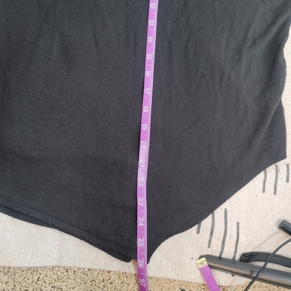 HELMUT LANG Bateau Neckline Long Sleeve Top in Black, sz Small - Picture 11 of 14